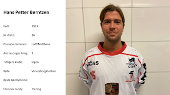 Spillerstallen A-laget 2020-2021 , #36, egen produkt